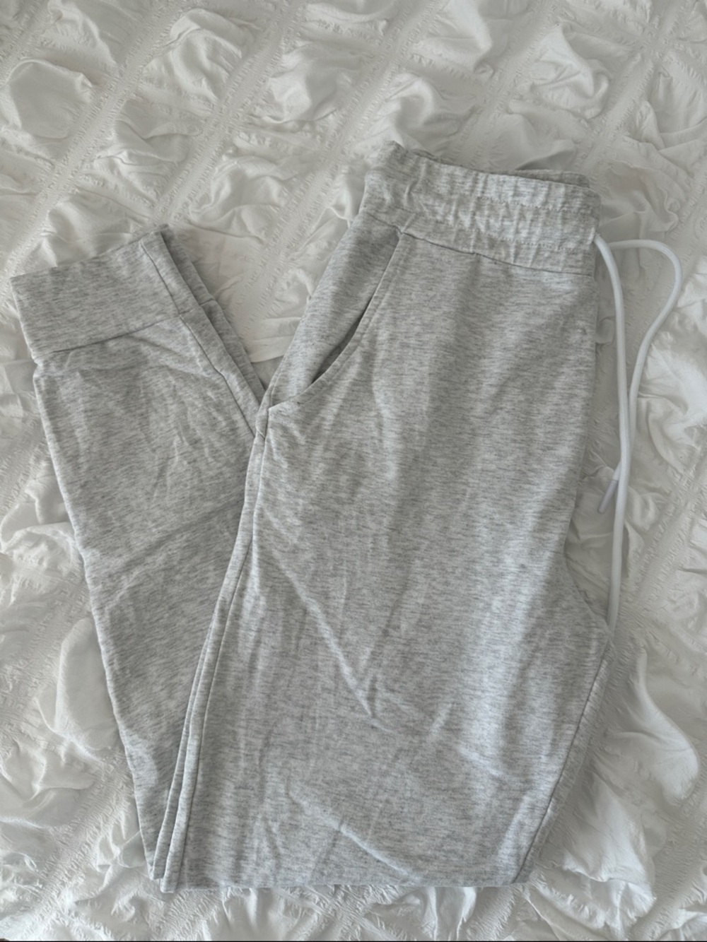 Navi Gray Knit Joggers